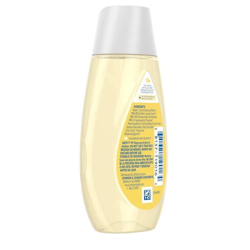 Johnson's Head-To-Toe Gentle Baby Body Wash & Shampoo, Travel Size - 3.4 fl oz