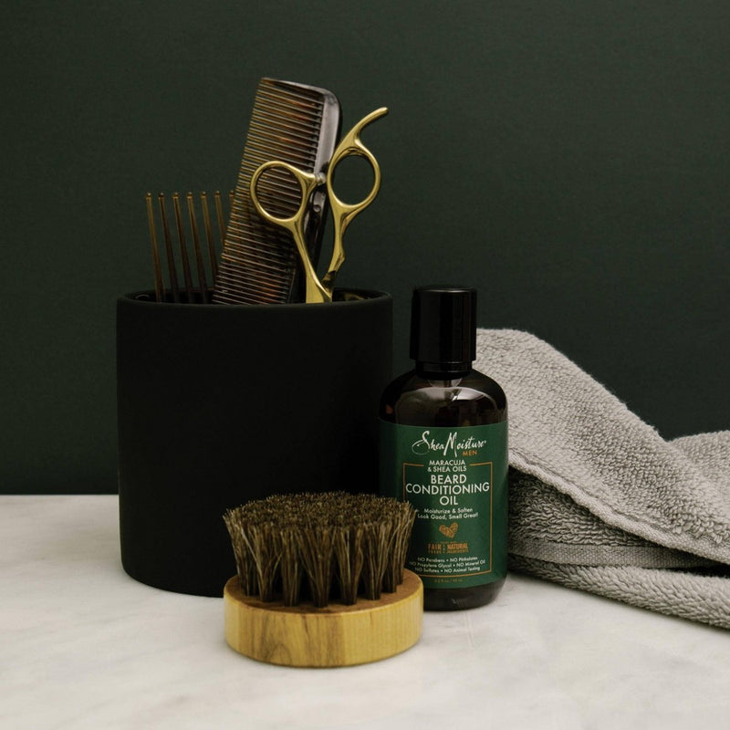 SheaMoisture Men Beard Conditioning Oil - Maracuja Oil & Shea Butter - 3.2 fl oz