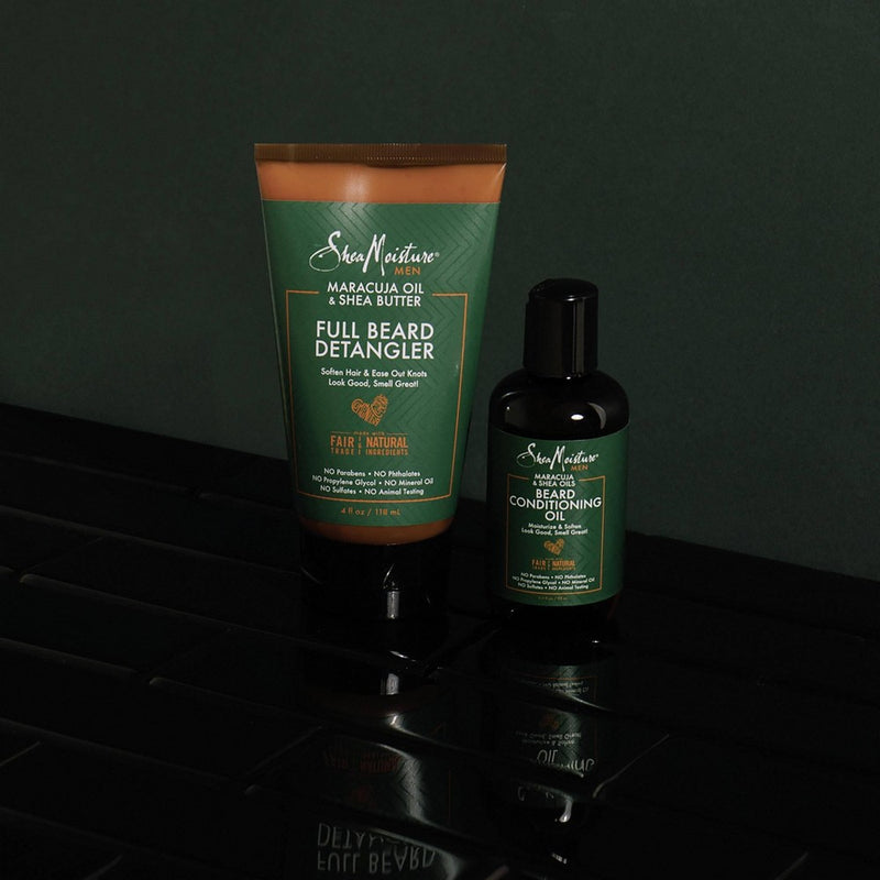 SheaMoisture Men Beard Conditioning Oil - Maracuja Oil & Shea Butter - 3.2 fl oz