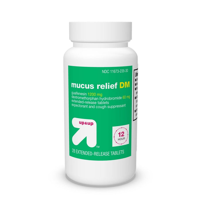 Maximum Strength Mucus Relief DM Tablets - 28ct - up & up