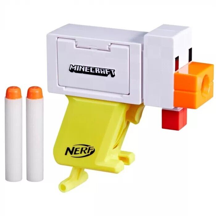 Minecraft Nerf Gun Chicken Mini Blaster *BRAND NEW*