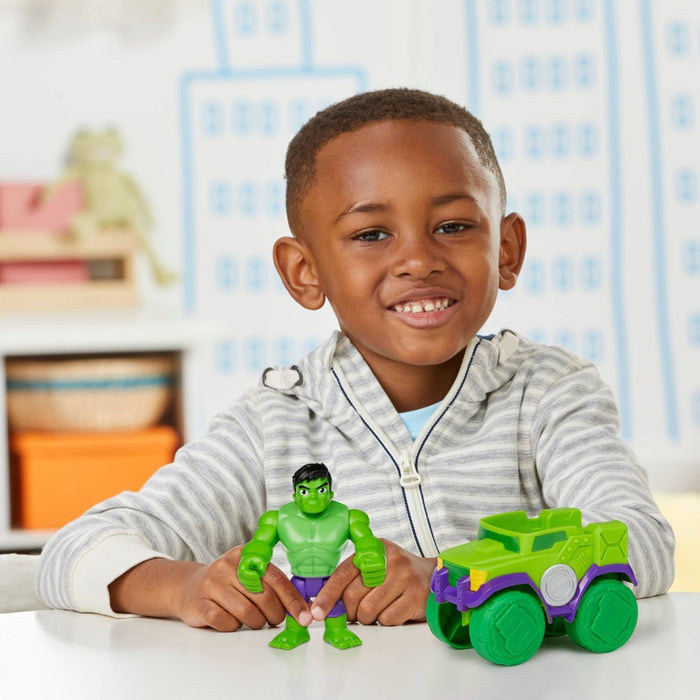 Marvel Spidey and His Amazing Friends Hulk Smash Truck