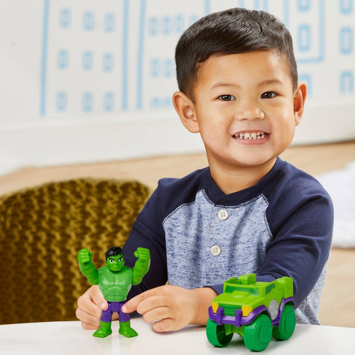 Marvel Spidey and His Amazing Friends Hulk Smash Truck
