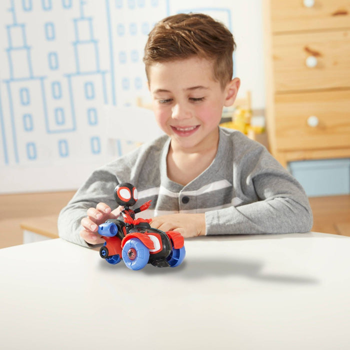 Marvel Spidey and His Amazing Friends Miles Morales Techno-Racer