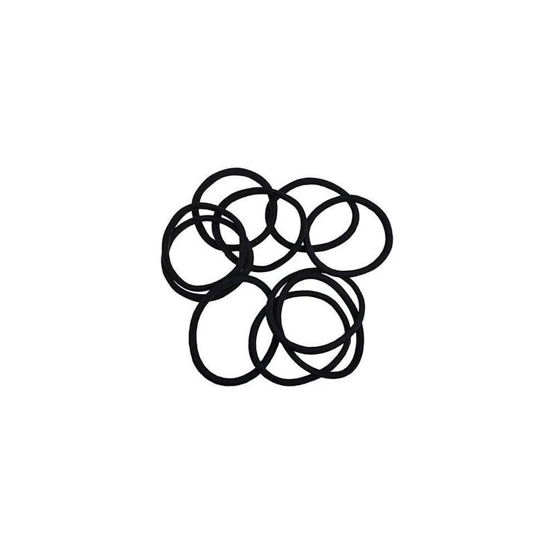 Goody Ouchless Xtra Long Extra Thick Elastic Hair Ties - Black - 10ct