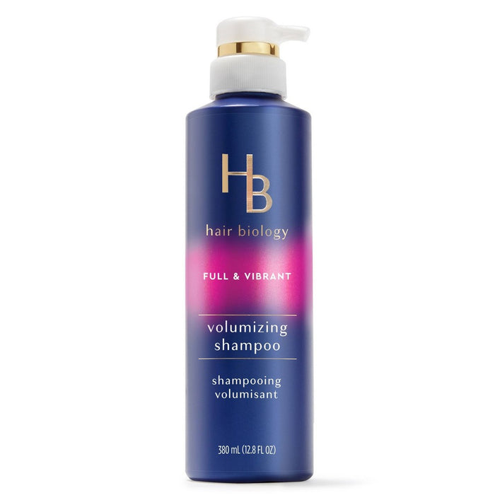 Hair Biology Biotin Volumizing Shampoo for Flat and Fine Hair Fights Breakage and Replenishes Nutrients - 12.8 fl oz