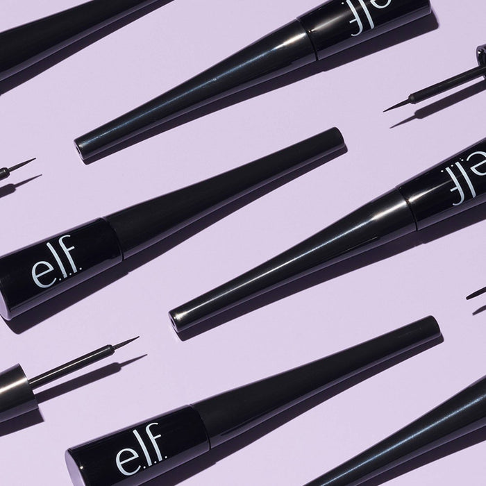 3 PACK!!! - e.l.f. Expert Liquid Liner Midnight - 0.15 fl oz