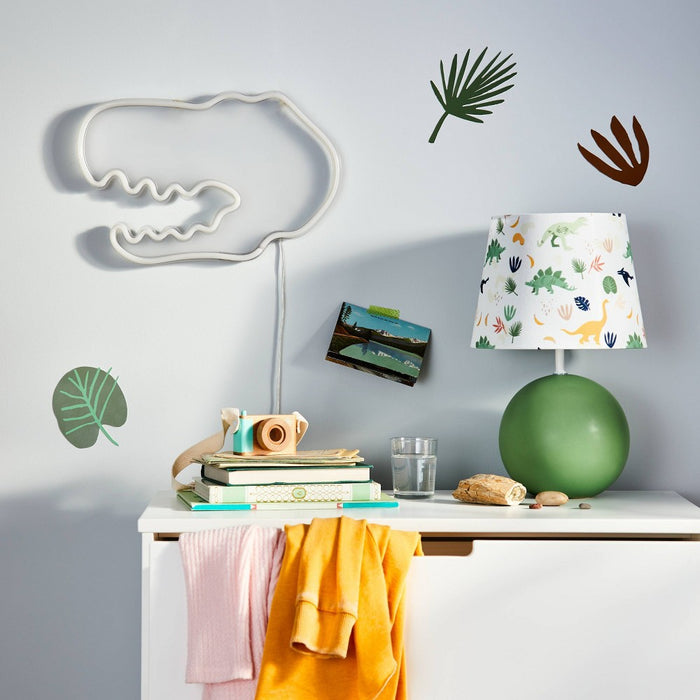 Neon Dinosaur GreenKids' Wall Decor - Pillowfort