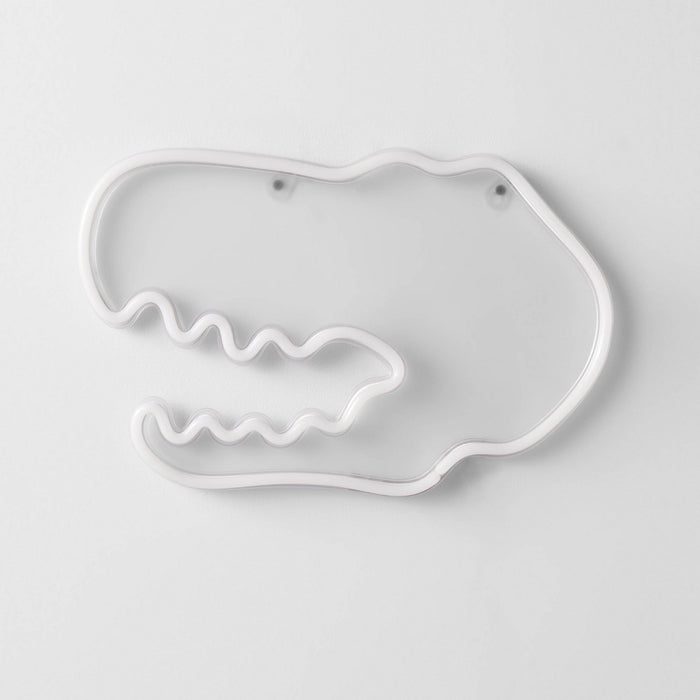 Neon Dinosaur GreenKids' Wall Decor - Pillowfort