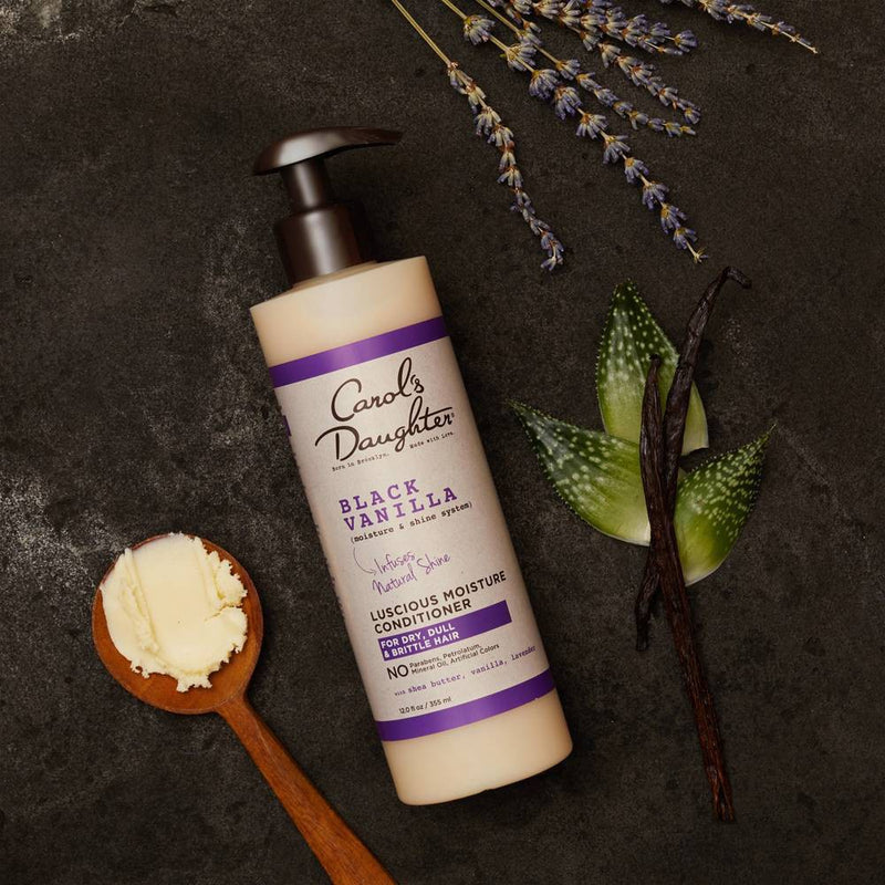 Carol's Daughter Black Vanilla Moisture & Shine Hydrating Hair Conditioner with Shea Butter for Dry Hair - 12 floz