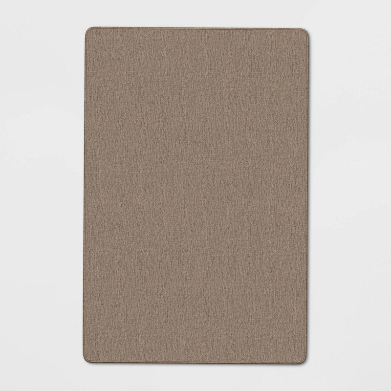 2'x3' Solid Utility Accent Rug Mid Gray - Made By Design