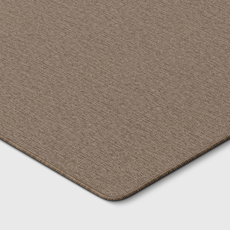 2'x3' Solid Utility Accent Rug Mid Gray - Made By Design