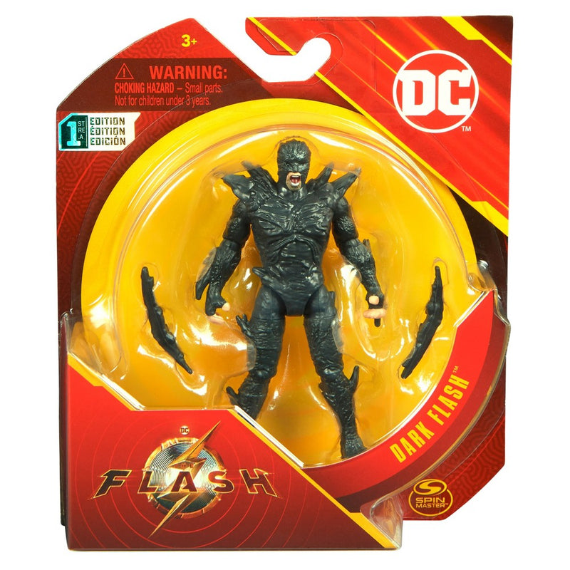 DC Comics The Flash Movie 4" Dark Flash Action Figure