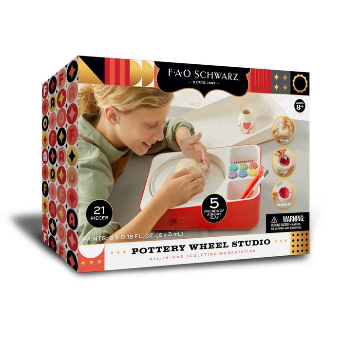 FAO SchwarzPottery Wheel Studio All-In-One Sculpting Workstation
