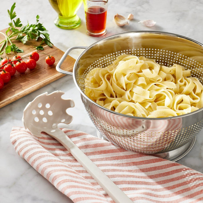 Soft Grip Nylon Pasta Server Gray - Figmint