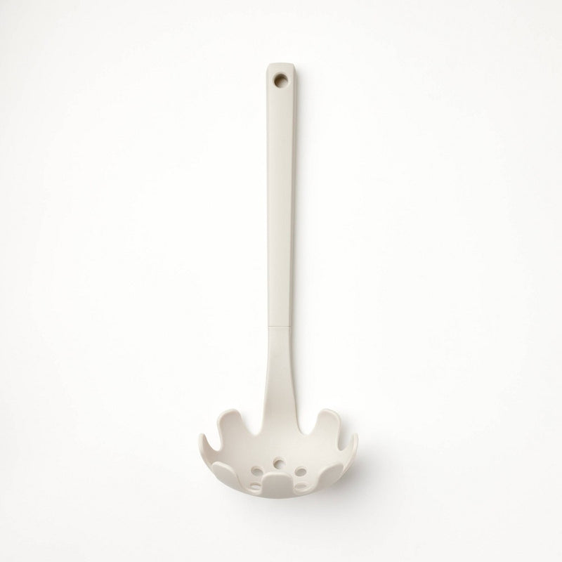 Soft Grip Nylon Pasta Server Gray - Figmint