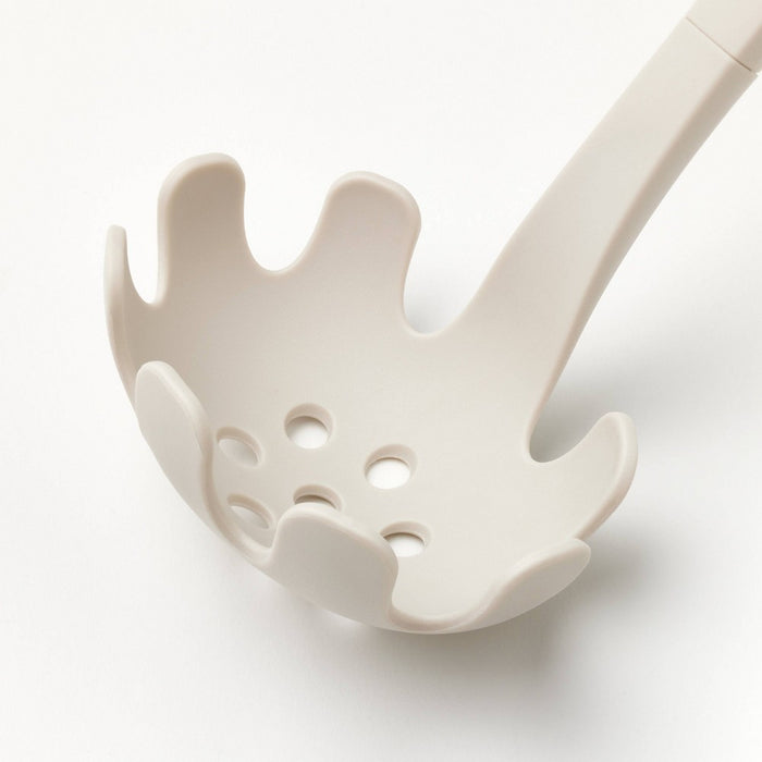 Soft Grip Nylon Pasta Server Gray - Figmint