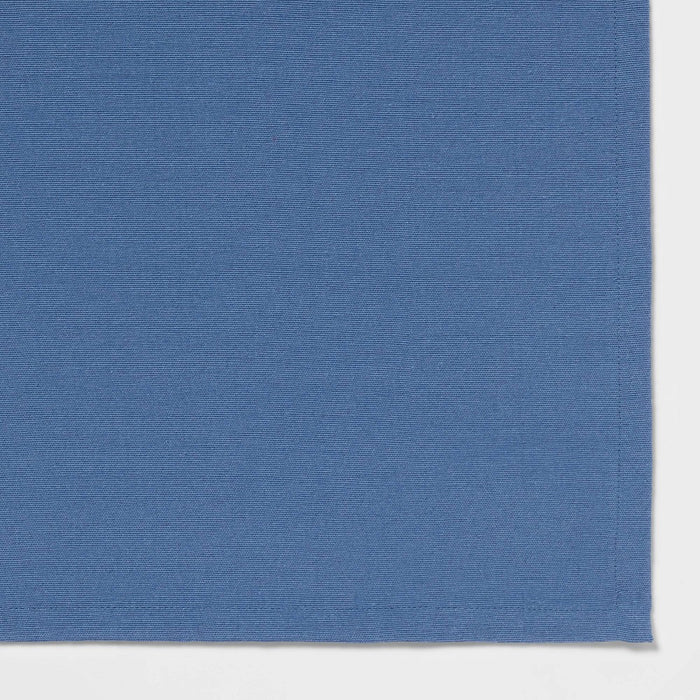 84" x 60" Cotton Tablecloth Blue - Threshold