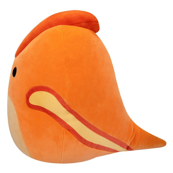Squishmallows 11" Nichelle the Orange Dinosaur with Fuzzy Head Plush Toy