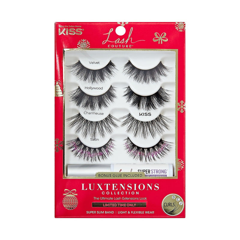KISS Products Luxtension False Eyelashes - HLDY 03 - 4pr