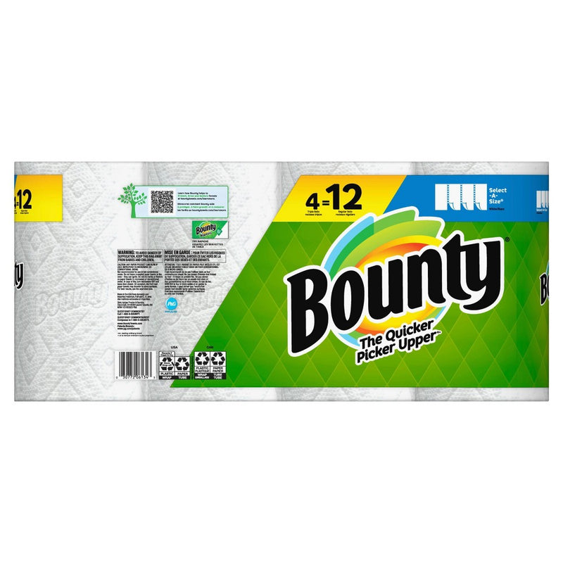 Bounty Select-A-Size Paper Towels - 4 Triple Rolls (LOCAL PICKUP ONLY)