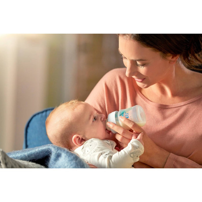 Philips Avent 3pk Anti-Colic Baby Bottle with AirFree Vent - Clear - 4oz