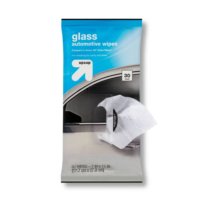 27ct Glass Automotive Wipes Pouch - up & up