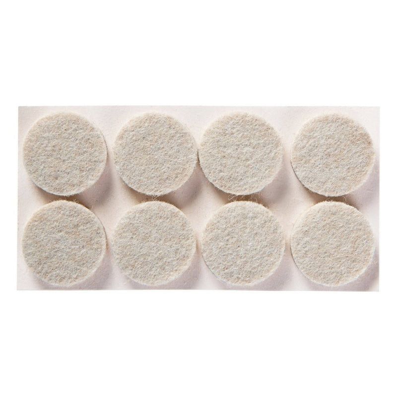Scotch 1" 32pk Felt Pads Beige