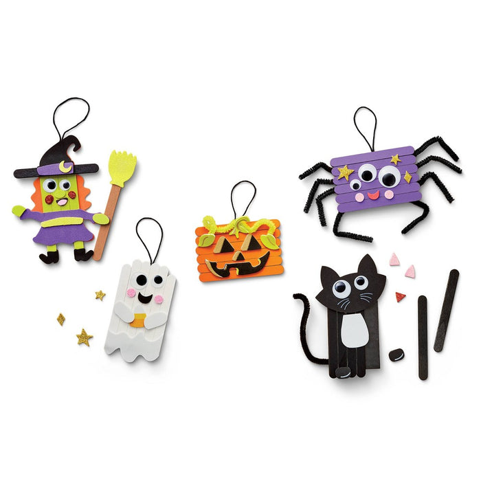 Halloween Craft Stick Character Kit - Mondo Llama