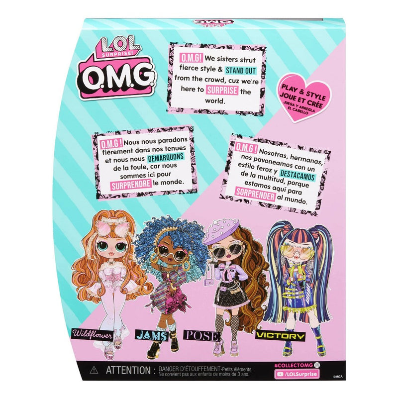 L.O.L. Surprise! O.M.G. Wildflower Fashion Doll with Surprises & Accessories