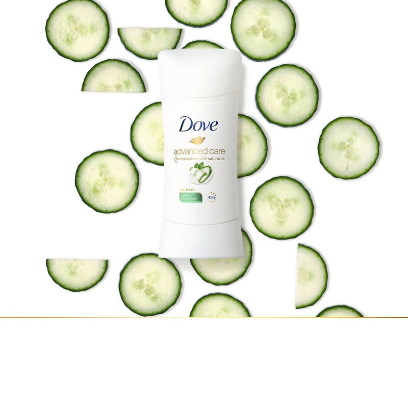 Dove Beauty Advanced Care Cool Essentials 48-Hour Antiperspirant & Deodorant Stick 2pk/2.6oz
