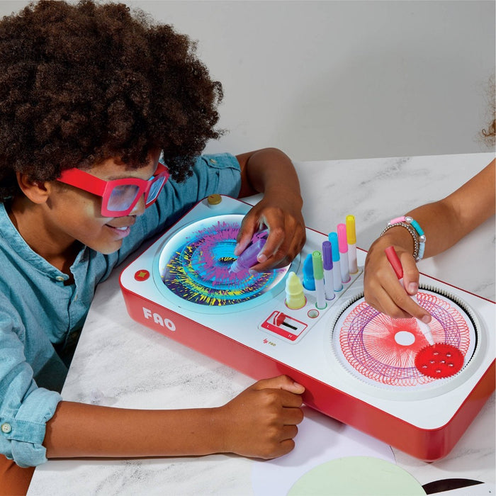 FAO Schwarz Spin & Twist 3D Designs Glow Swirl & Spiral Kit