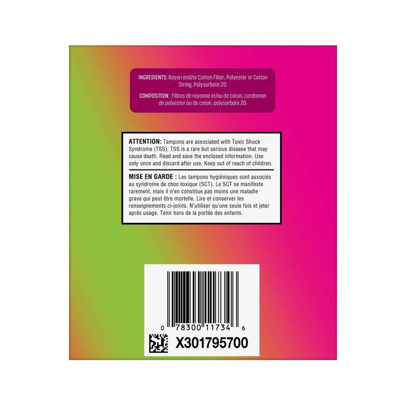 Playtex Sport Unscented Plastic Tampons - Super - 48ct