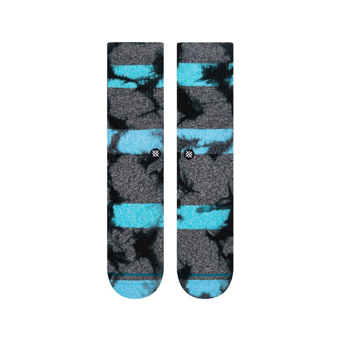 STANCE x WADE Camo Overspray Crew Casual Socks - Black