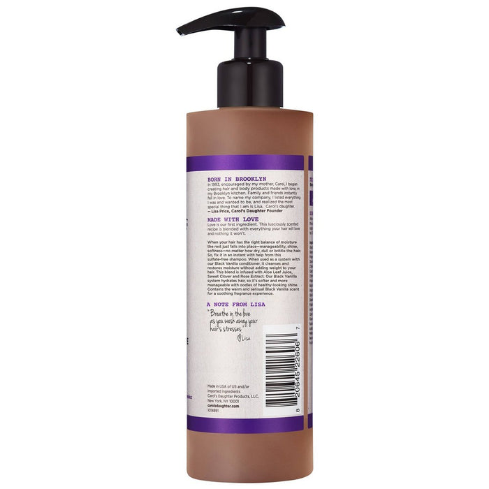 Carol's Daughter Black Vanilla Moisture & Shine Sulfate Free Shampoo for Dry Hair 12 floz