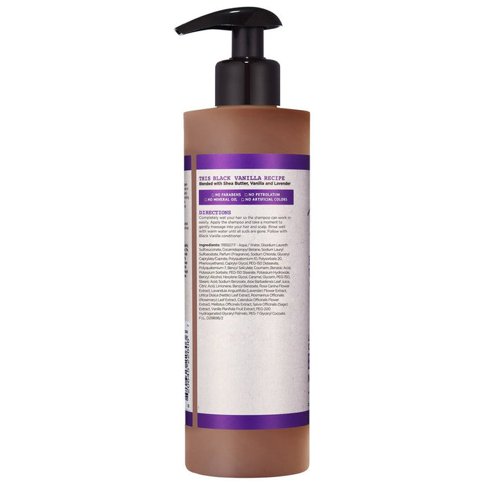 Carol's Daughter Black Vanilla Moisture & Shine Sulfate Free Shampoo for Dry Hair 12 floz