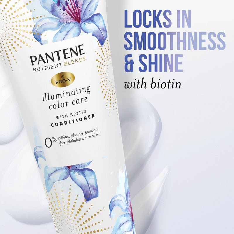 Pantene Nutrient Blends Sulfate Free Illuminating Color Care Conditioner for Color Protection - 8.0 fl oz