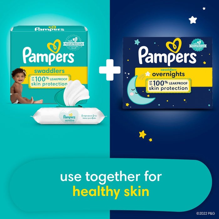 Pampers Swaddlers Active Baby Disposable Diapers Enormous Pack - Size 8 - 60ct