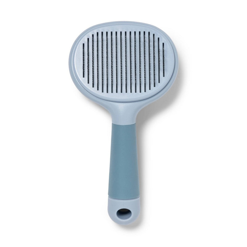 Self Clean Slicker Dog Brush Grooming Tool - M - up & up