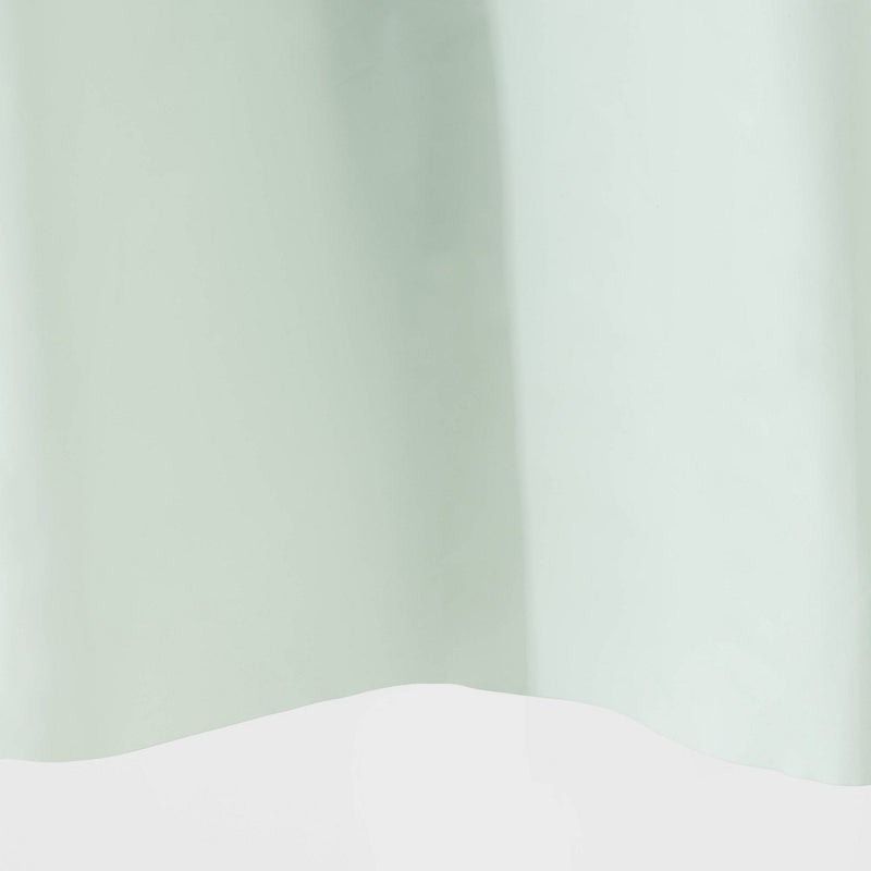 'You Are Right Where You Are Meant to Be' PEVA Shower Curtain Light Mint Green - Room Essentials