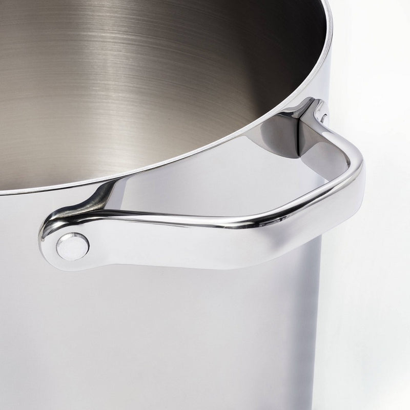 16qt Stainless Steel Stock Pot Silver - Figmint