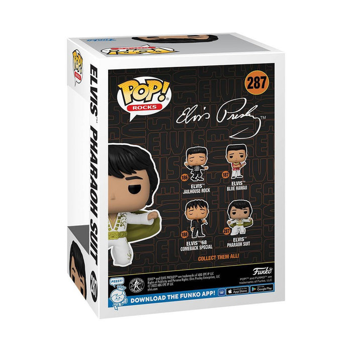 Funko POP! Rocks: Elvis Presley - Pharaoh Suit Vinyl Figure