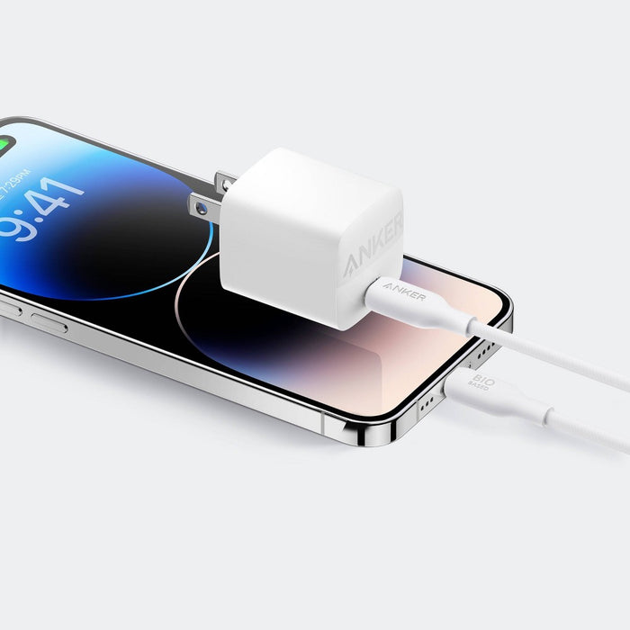 Anker Nano Pro 30W USB-C Power Delivery Wall Charger - White