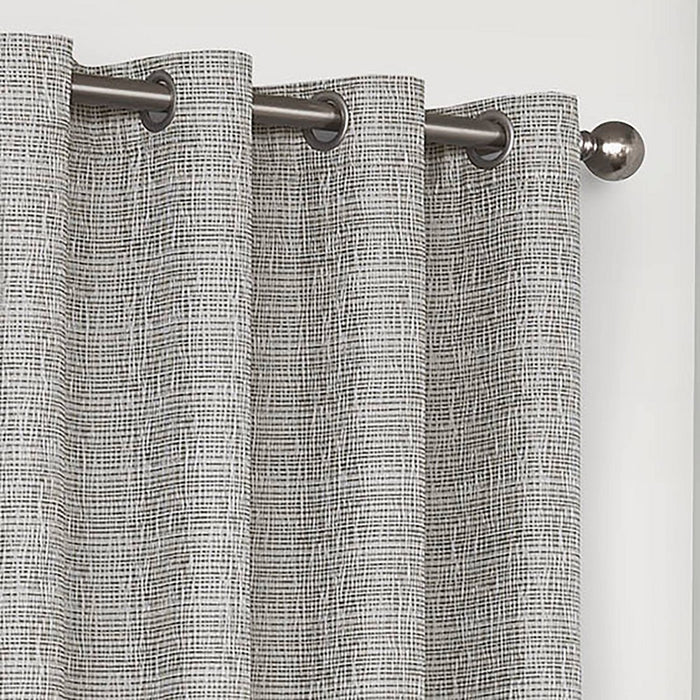 18"x52" Trevi Thermalined Window Valance Gray - Eclipse