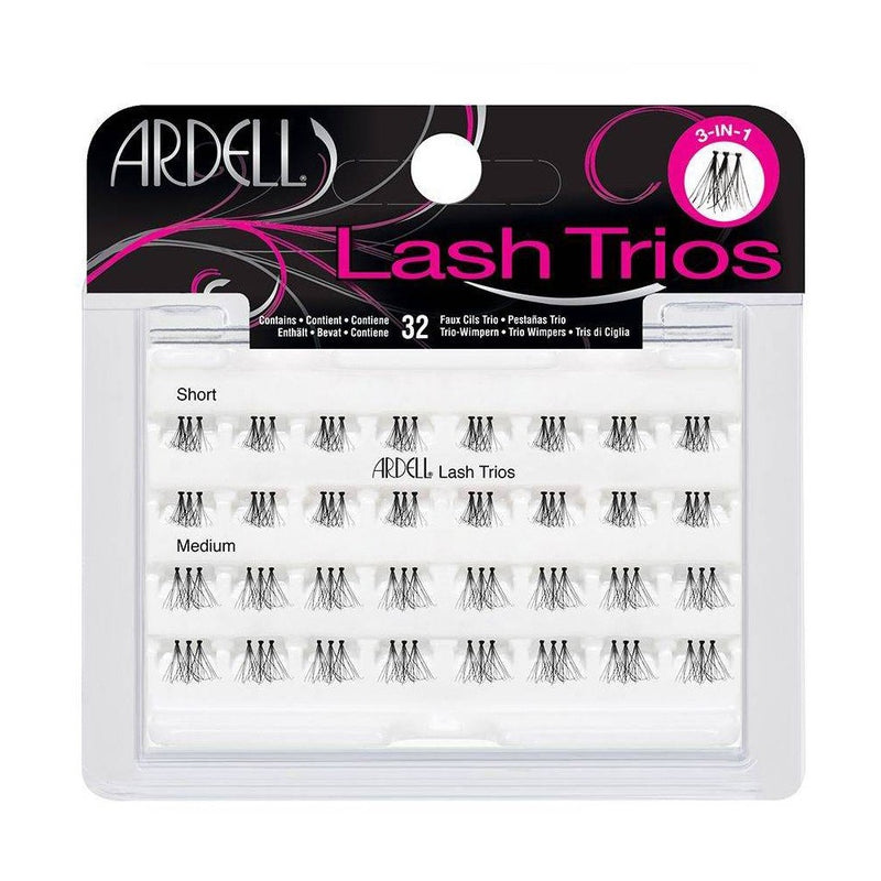 Ardell Eyelash Individual Lash Trios Black - 32ct