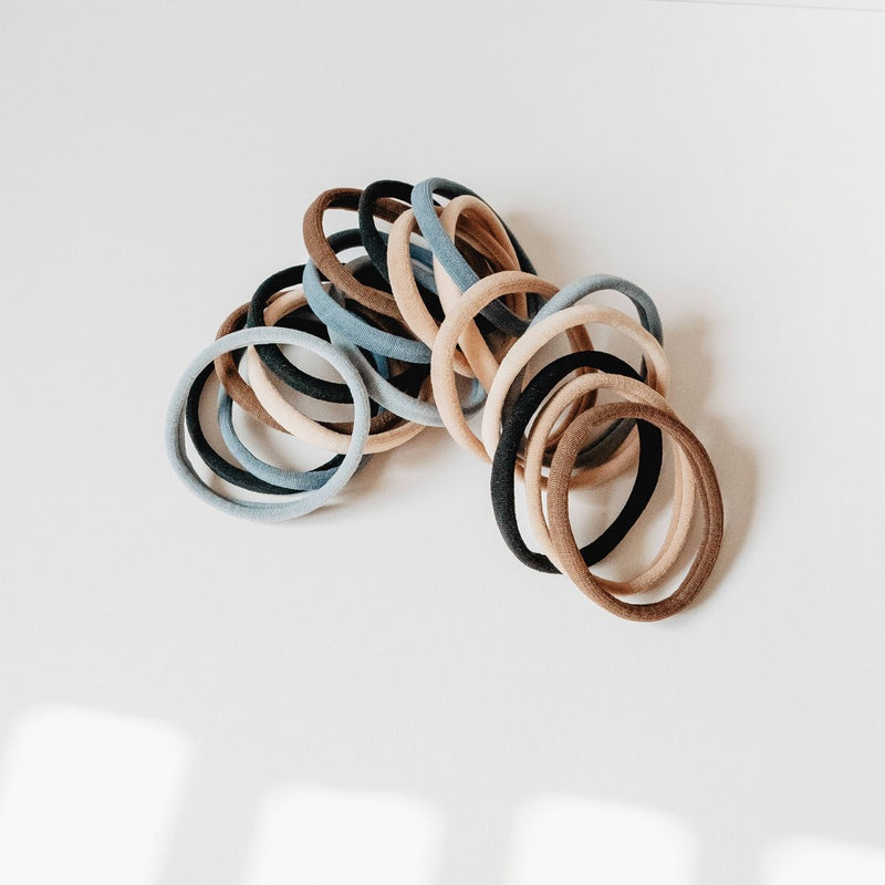 Gimme Beauty Fine Hair Bands - Neutral - 12ct