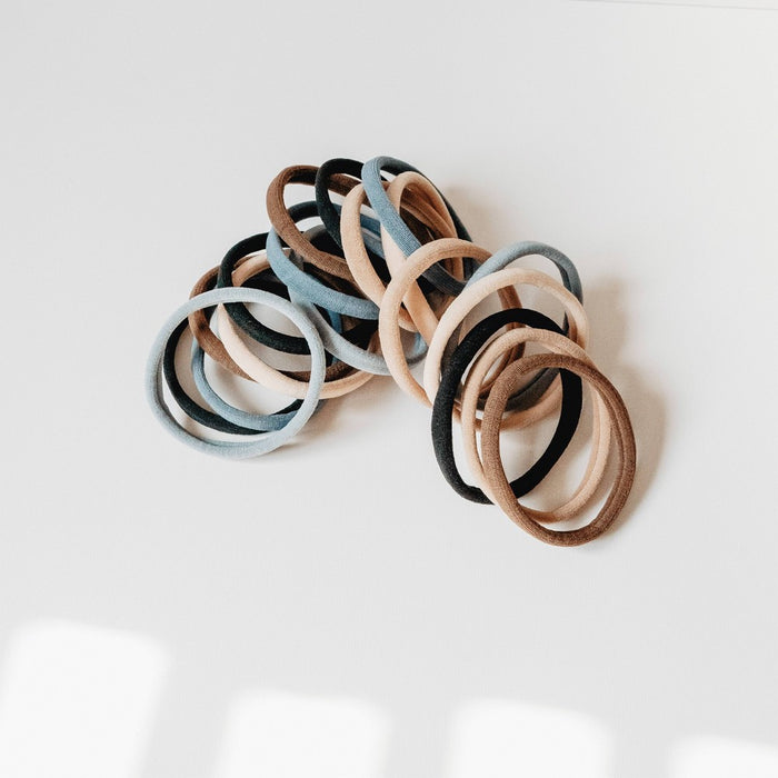 Gimme Beauty Fine Hair Bands - Neutral - 12ct