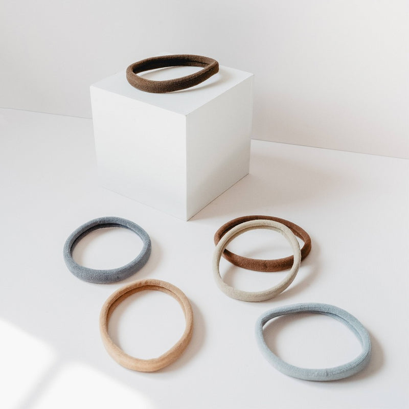 Gimme Beauty Fine Hair Bands - Neutral - 12ct