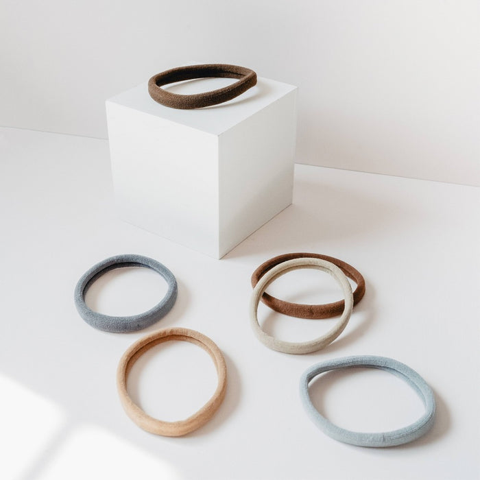 Gimme Beauty Fine Hair Bands - Neutral - 12ct
