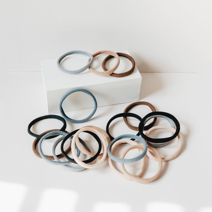 Gimme Beauty Fine Hair Bands - Neutral - 12ct